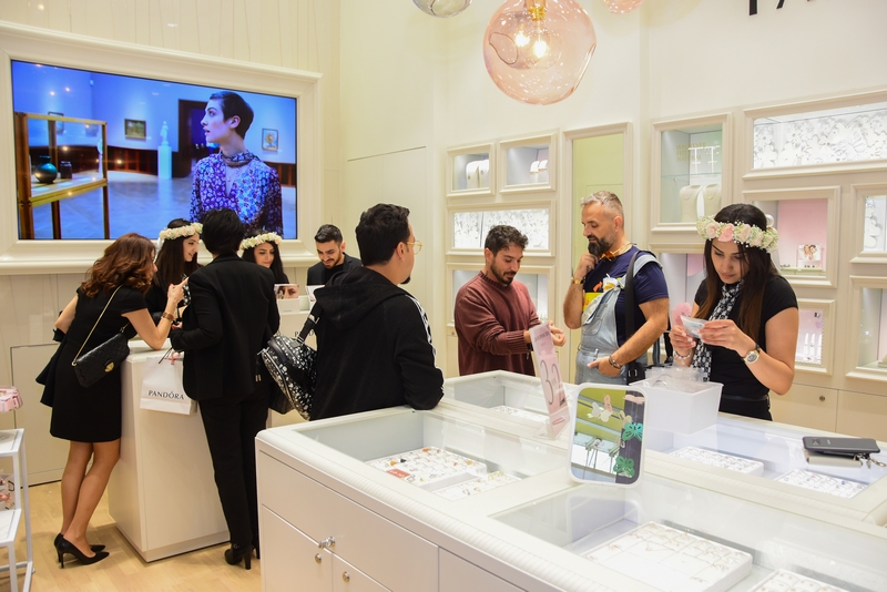 Opening of Pandora Store at Beirut Souks